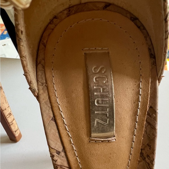 SCHUTZ Tanca Cork Heels - Picture 12 of 12